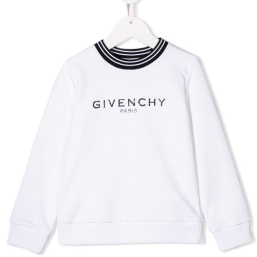 Givenchy Distressed Logo Sweatshirt